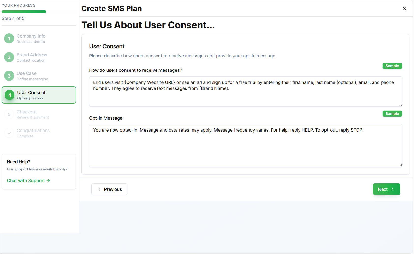 User Consent